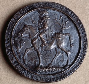 Maometto II il Conquistatore (medaglia di bronzo) da Costanzo da Ferrara