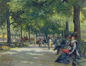 Hyde Park, Londra da Count Girolamo Pieri Nerli