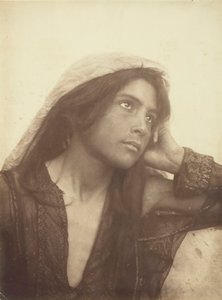 Senza titolo [giovane donna], c. 1890 da Count Wilhelm von Gloeden