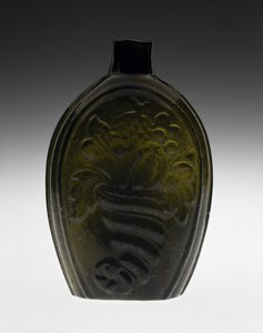 Fiaschetta figurata, probabilmente anni 1820