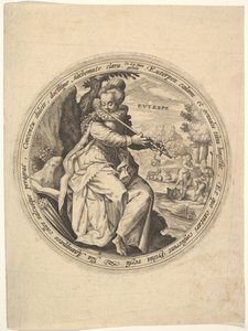 Euterpe, dalla serie Le Muse