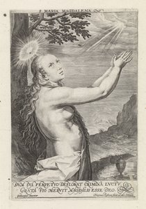 Maria Maddalena penitente da Crispijn van de Passe (I)