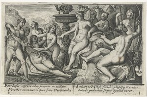 Diana e Callisto da Crispijn van de Passe (I)
