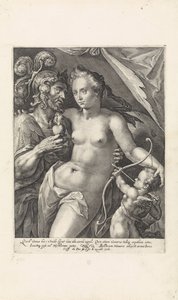 Marte e Venere da Crispijn van de Passe (I)
