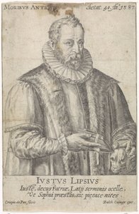 Ritratto di Justus Lipsius da Crispijn van de Passe (I)