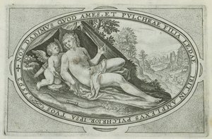 Venere (Dei e dee coinvolti nel giudizio di Paride) da Crispijn van de Passe (I)