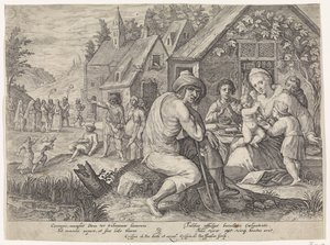 Il buon matrimonio da Crispijn van de Passe (II)