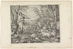 Orfeo Incanta gli Animali con la Sua Musica da Crispijn van de Passe (II)