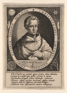 Cristoforo Colombo da Crispijn van de Passe I