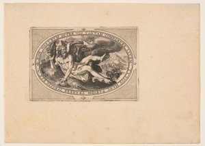 Giove, da Gli dei e le dee da Crispijn van de Passe I