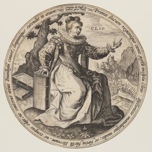 Thalia, da Le Muse da Crispijn van de Passe I