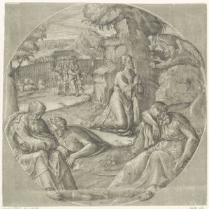 Cristo sul Monte degli Ulivi da Crispijn van den Broeck