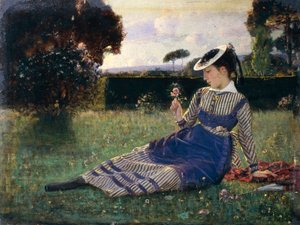 Alaide in giardino