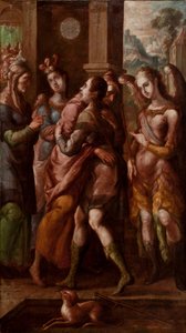 Il ritorno di Tobia da Cristobal de Villalpando