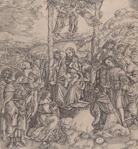 Adorazione dei Magi, 1500-10 da Cristofano di Michele Martini