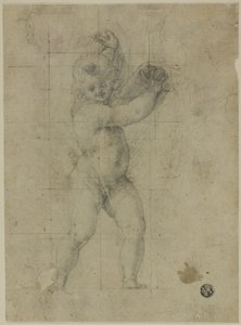 Putto con braccia alzate da Cristoforo Roncalli