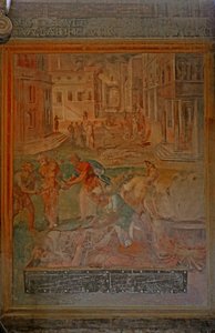Martirio e mutilazione di vari santi da Cristoforo and Tempesta, Antonio Roncalli
