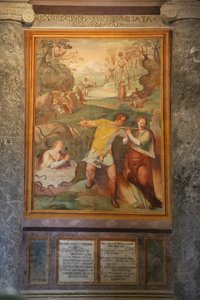 Martirio di Santa Lucia e Santa Eufemia di altri santi da Cristoforo and Tempesta, Antonio Roncalli