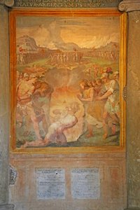 Martirio di numerosi santi da Cristoforo and Tempesta, Antonio Roncalli