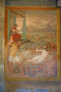 Martirio, possibilmente di San Lorenzo da Cristoforo and Tempesta, Antonio Roncalli