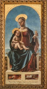 Madonna con Bambino da Cristoforo da Lendinara Canozzi or Canozi