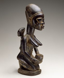 Figura di Madre e Bambino, Nigeria, fine 19° secolo da Yoruba Culture