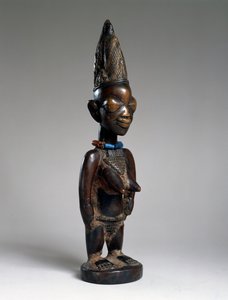 Figura gemella (ere ibeji), regione di Ila-Orangun, Nigeria, fine XIX o inizio XX secolo da Yoruba Culture