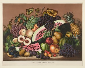 Frutta americana; Tavola CCLXXXI da Currier and Ives