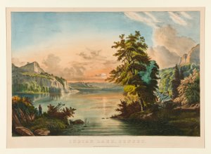 Lago indiano - Tramonto