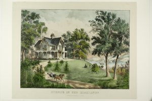 Estate nelle Highlands da Currier and Ives