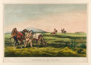 Cacciatori sulla prateria / Pace o guerra? da Currier and Ives