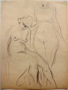 Due nudi femminili