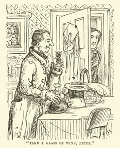 Illustrazione per Little Mr Bouncer e il suo amico Verdant Green da Cuthbert Bradley