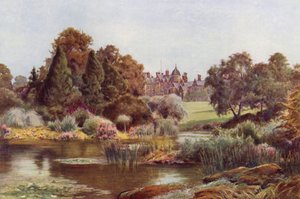 Il lago nel Giardino Ovest, Sandringham da Cyril Ward