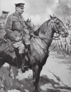 Lord Kitchener ispeziona parte dell