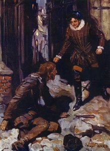 Cadde sui ciottoli, e io stavo sopra di lui mentre giaceva e gemeva da Cyrus Cuneo