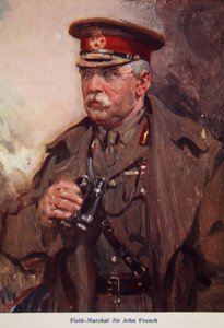 Il feldmaresciallo Sir John French, illustrazione da 