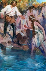 Illustrazione per Westward Ho! da Cyrus Cuneo