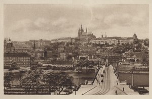 Ponte Manes e il Castello, Praga