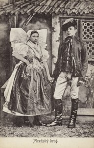 Costume tradizionale di Plzen da Czech Photographer