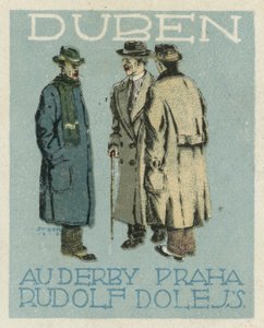 Aprile. Au Derby Rudolf Dole moda, Praga