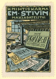 Ufficio di stampa e pubblicazione Em Stivin, Praga da Czech School