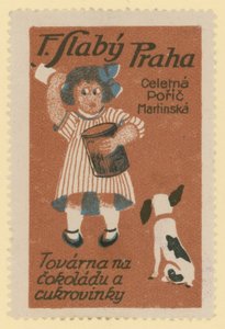 Fabbrica di cioccolato e dolciumi F Slaby, Praga da Czech School