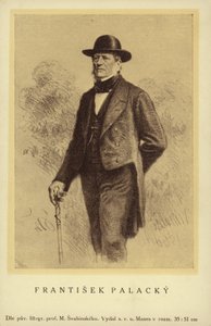 František Palacký (1798-1876), storico e politico ceco da Czech School