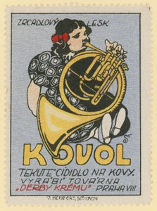 Kovol agente lucidante liquido per metalli da Czech School