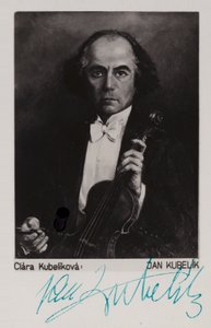 Ritratto di Jan Kubelik da Czech School