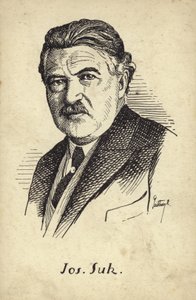 Ritratto di Josef Suk da Czech School