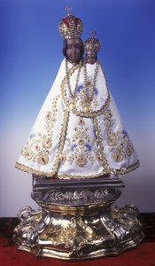 Statuetta della Vergine Maria di Svatá Hora da Czech School