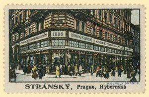 Pasticceri Stransky, via Hybernska, Praga da Czech School
