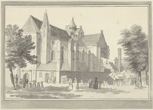 Chiesa di Santa Maria a Utrecht da D.J. Bierens